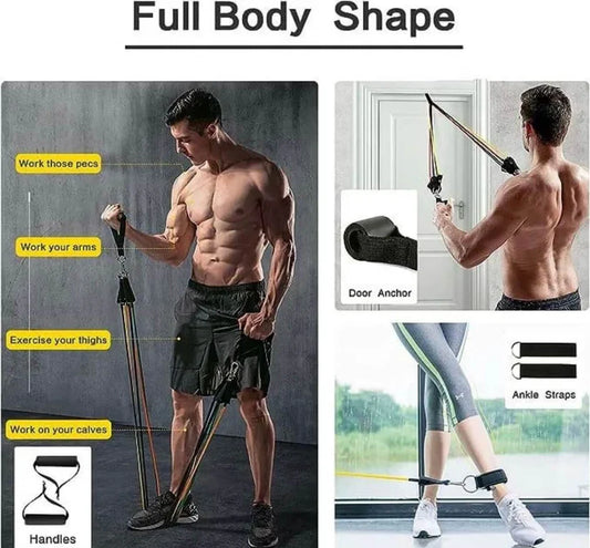 11(PCS) Power Exercise Resistance Band