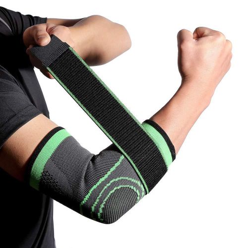 Best Neuprene Elbow Brace/Elbow Supporter/Elbow Protector/Neuprene Elbow Brace for Gym,Playing and injury /Breathable Neuprene Elbow Brace/Elbow brace for Arthritis/Adjustable Elbow Brace/Arm Wrap Elbow Strap for Tennis, Golfers, Protection Support
