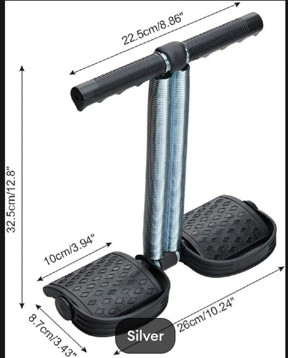 Tummy Trimmer Double Spring & Single Spring High Quality Belly Fat Burner Body Fitness Weight loss Machine Home Gym For Men and Women Exercise equipment