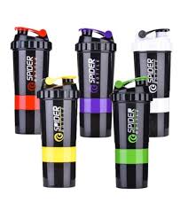 SPIDER BOTTLE Gym Shaker/Water Bottles for Gym PROTEIN & MULTI PURPOSE SHAKER Bottle 500ml